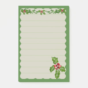Holly  post-it notes