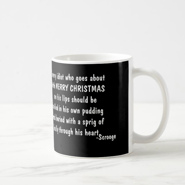 Holly-The Scrooge Series Coffee Mug (Right)