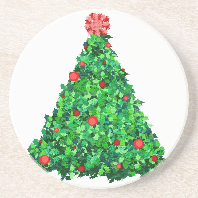 Holly Tree Coaster (Front)
