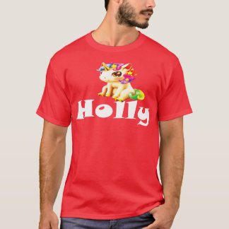 Holly Unicorn 5 T-Shirt
