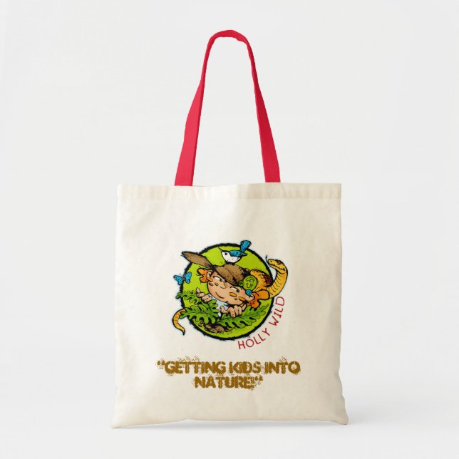 HOLLY WILD "Getting Kids INTO Nature!" Bag (Front)
