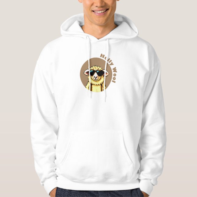 Holly Wood Sheep Hoodie (Front)