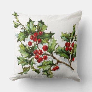 HollyBerries 002 Cushion