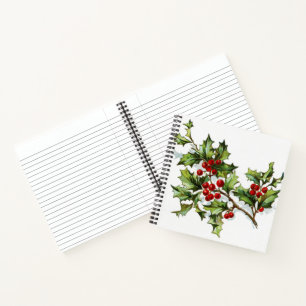 HollyBerries 002 Notebook