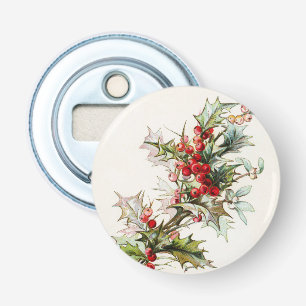 HollyBerries 003 Bottle Opener