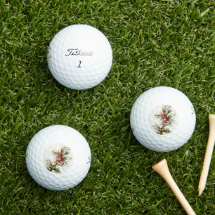 HollyBerries 003 Golf Balls