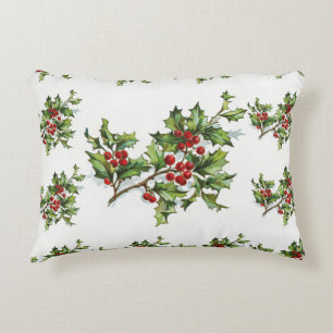 HollyBerries 014 Decorative Cushion