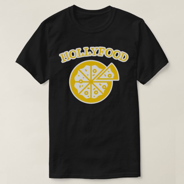 Hollyfood Pizza T-Shirt (Design Front)