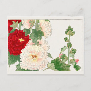 Hollyhock by Tanigami Konan Postcard