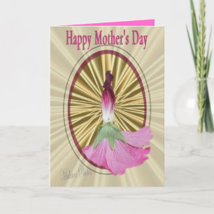 Hollyhock Doll-customise Card