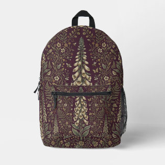 Hollyhock Floral Backpack – Farmhouse Design