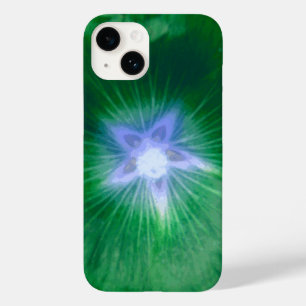 Hollyhock Flower Gorgeous Green Case-Mate iPhone 14 Case