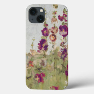 Hollyhocks by the Sea iPhone 13 Case