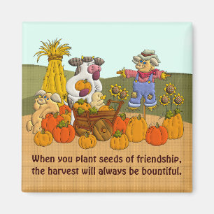 Holly's Friendship Harvest Magnet