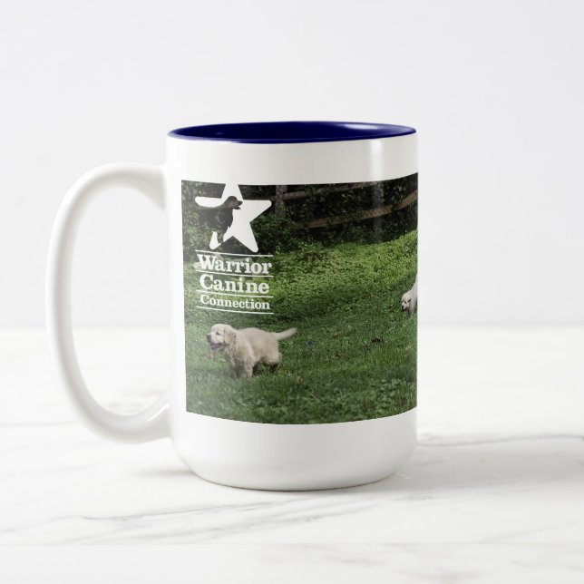 Holly's Half Dozen romp mug (Left)