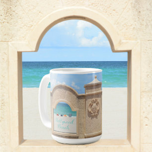 Hollywood Beach Florida Broadwalk Oceanview Coffee Mug