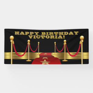 Hollywood Birthday Party Banners