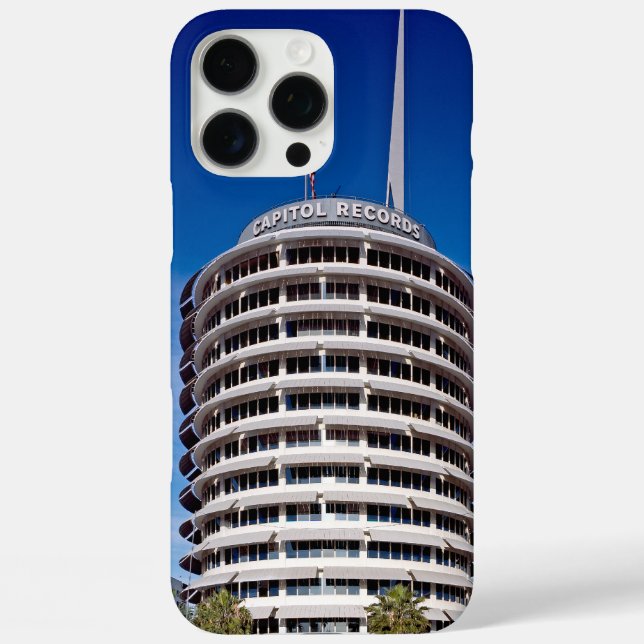 Hollywood Boulevard Capitol Records Case-Mate iPhone Case (Back)