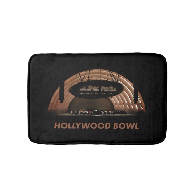 Hollywood Bowl Bath Mat (Front)