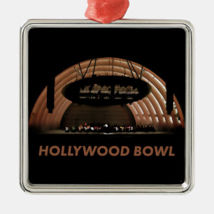 Hollywood Bowl Metal Ornament