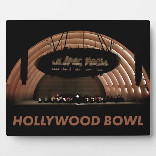 Hollywood Bowl Plaque (Front)