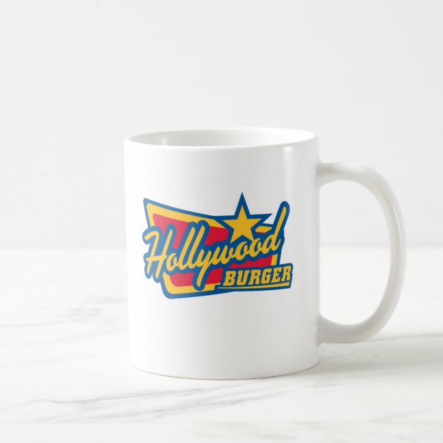 Hollywood Burger Mug - Let's Go To Hollywood! (Right)