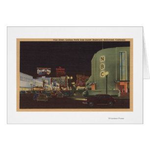 Hollywood, CA - Vine Street from Sunset