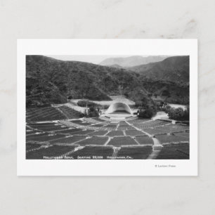 Hollywood, California Hollywood Bowl View Postcard