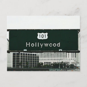 Hollywood, California Postcard