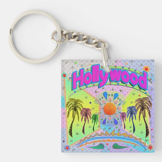 Hollywood Calm Desire Keychain (Front)