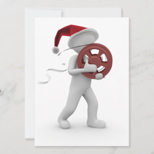 hollywood christmas holiday card