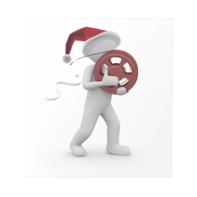 hollywood christmas notepad (Front)