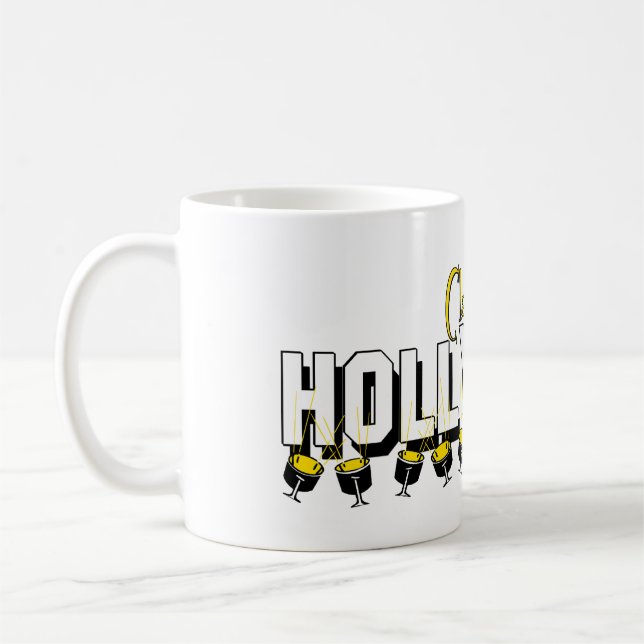 Hollywood Classic White Background Coffee Mug (Left)