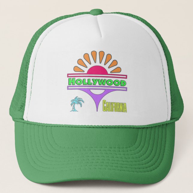 "Hollywood Colourful 1" Hat (Front)