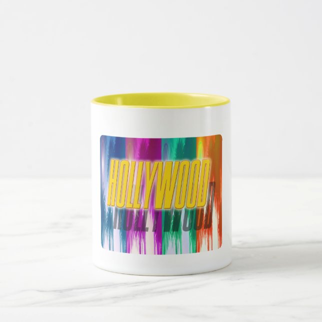 "Hollywood" Colourful Palms Cup (Center)