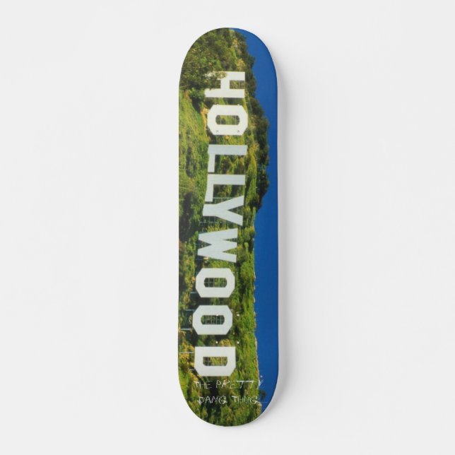 Hollywood Deck Skateboard (Front)