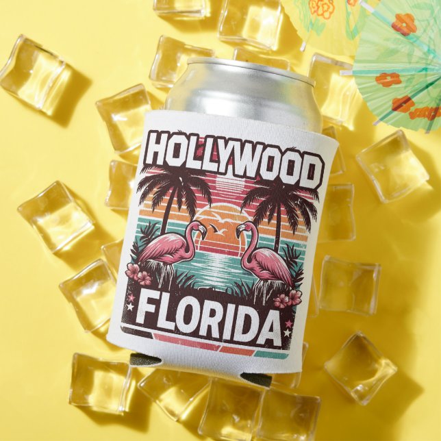 Hollywood Florida Can Cooler (In Situ Summer)