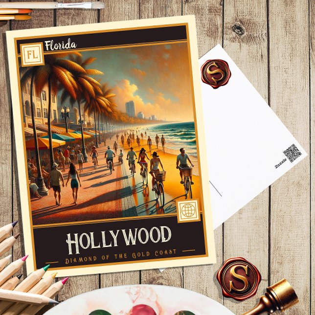 Hollywood, Florida | Vintage Postcard (Creator Uploaded)