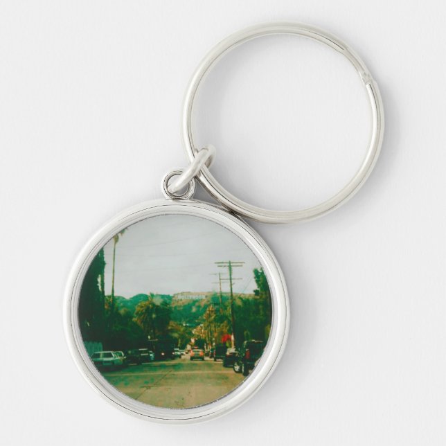 Hollywood Hills Key Ring (Front)