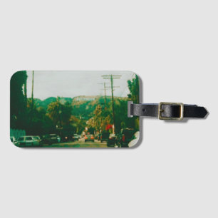 Hollywood Hills Luggage Tag