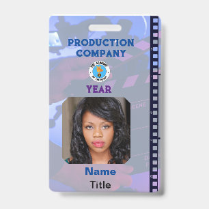 Hollywood  ID badge
