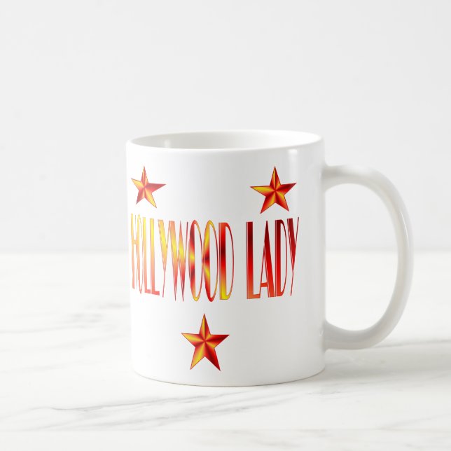 hollywood lady coffee mug (Right)