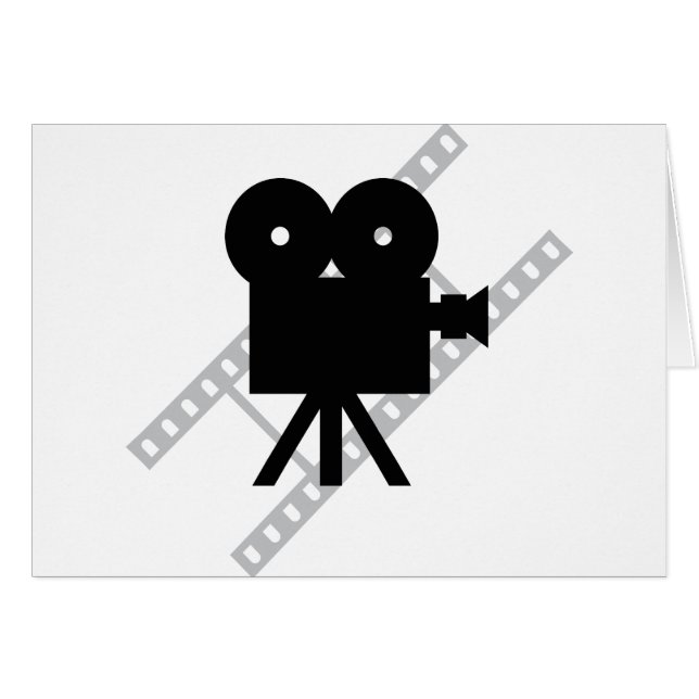 hollywood movie cine camera film (Front Horizontal)