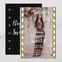 Hollywood Movie Gold Stars Film Sweet 16 Party