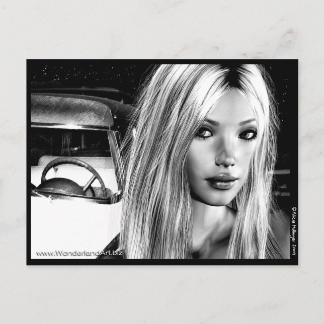 Hollywood Nights Postcard (Front)