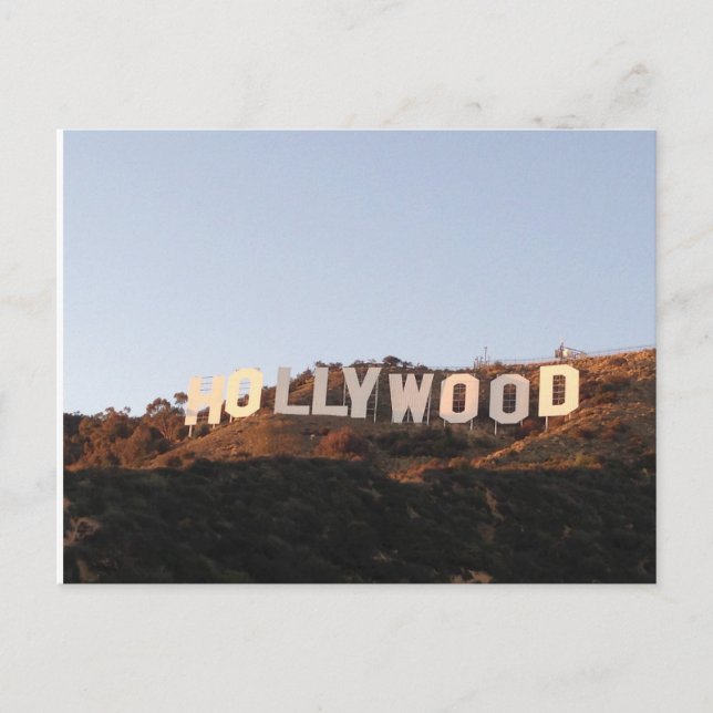 Hollywood Postcard (Front)
