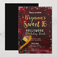 Hollywood Red Carpet Stairs SWEET 16 16th Party