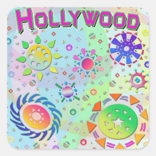 Hollywood Seven Suns & Energy Sticker