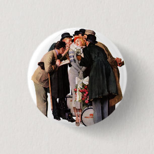 Hollywood Starlet 3 Cm Round Badge