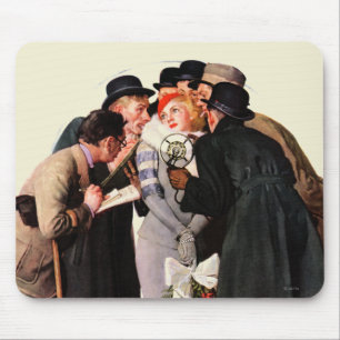 Hollywood Starlet Mouse Pad